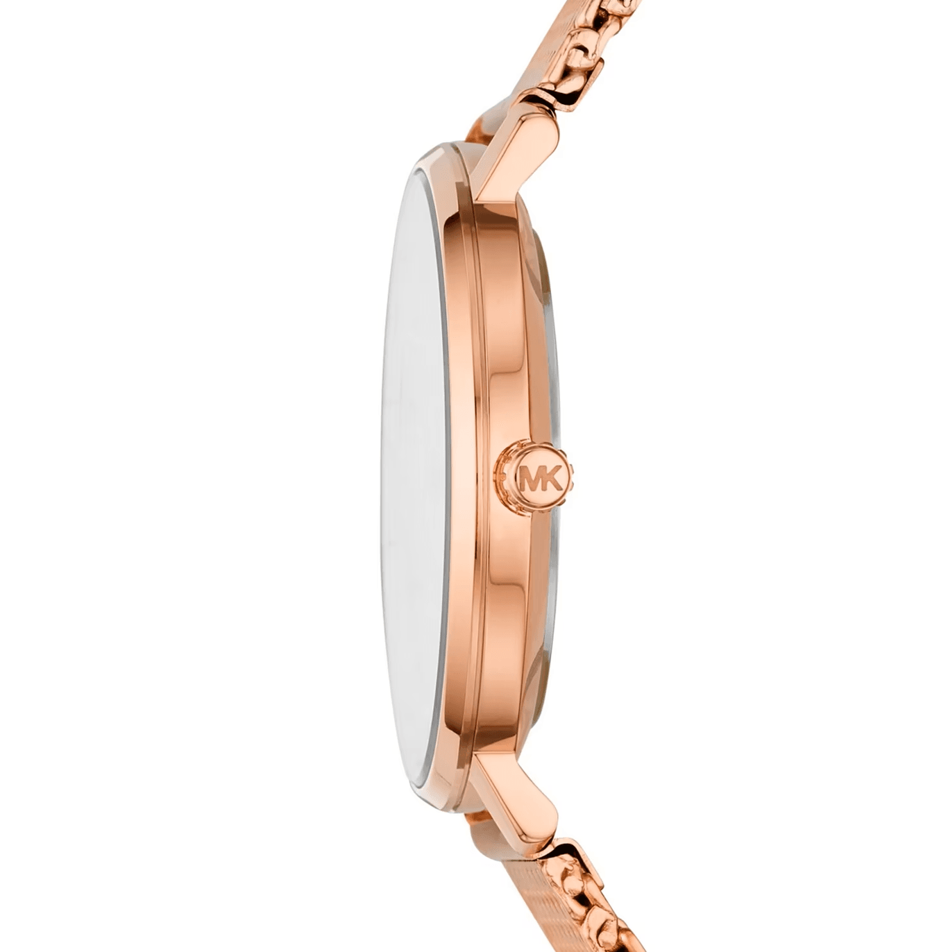 Montre Michael Kors Pyper MK4340 – Or Rose Maille Milanaise & Cadran Sunray Cristaux Femme – Image 2
