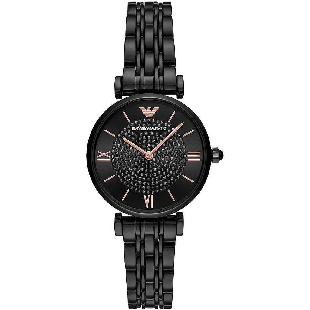 Montre Femme Emporio Armani AR11245 Acier PVD Noir 32mm