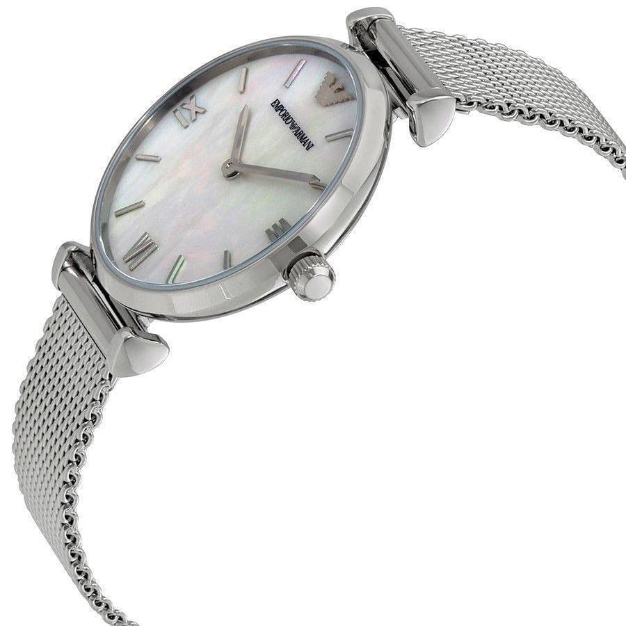 Montre Femme Emporio Armani Gianni T-bar AR1955 Argentée 32mm - الصورة 2