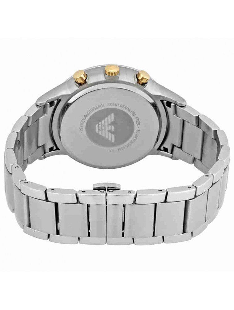 Montre Homme Emporio Armani Renato AR11047 Chronographe Argenté et Doré - الصورة 4