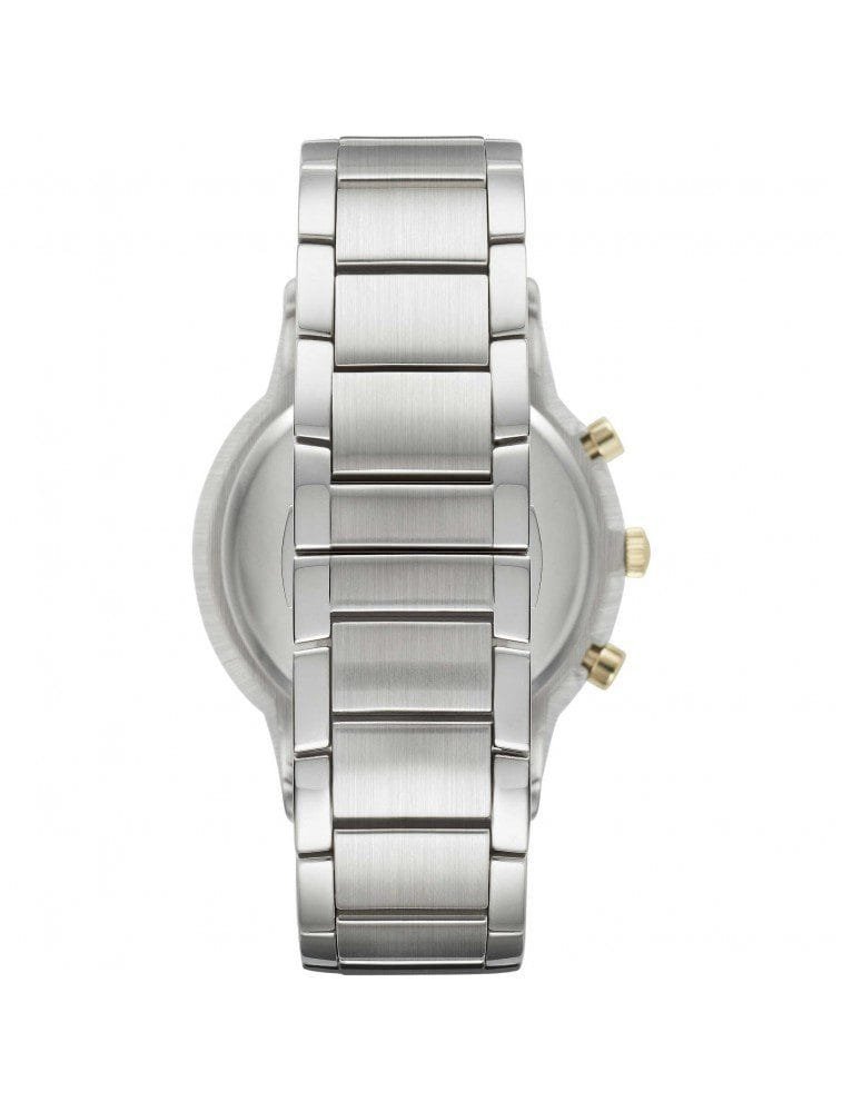 Montre Homme Emporio Armani Renato AR11047 Chronographe Argenté et Doré - الصورة 5