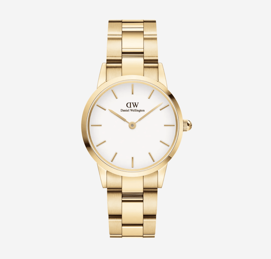 Montre Daniel Wellington Iconic Link 28mm Or – Bracelet Maillons Femme