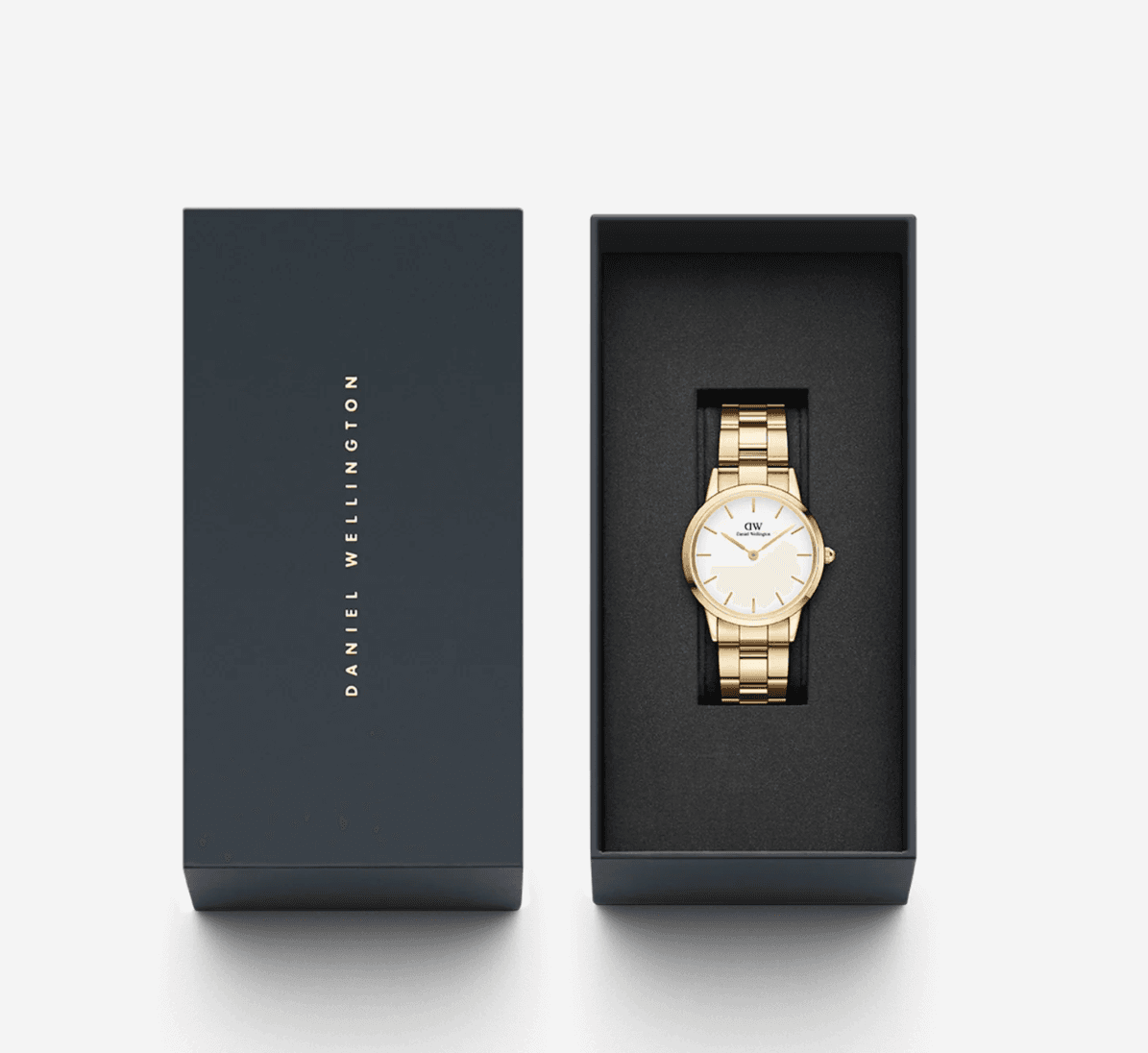 Montre Daniel Wellington Iconic Link 28mm Or – Bracelet Maillons Femme – Image 5