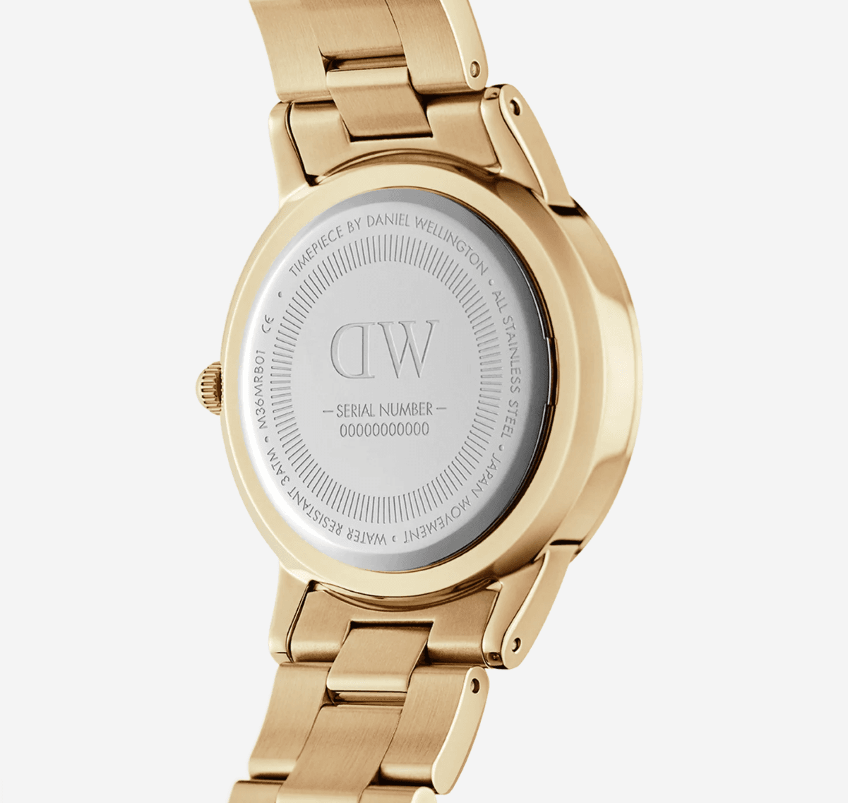 Montre Daniel Wellington Iconic Link 28mm Or – Bracelet Maillons Femme – Image 4