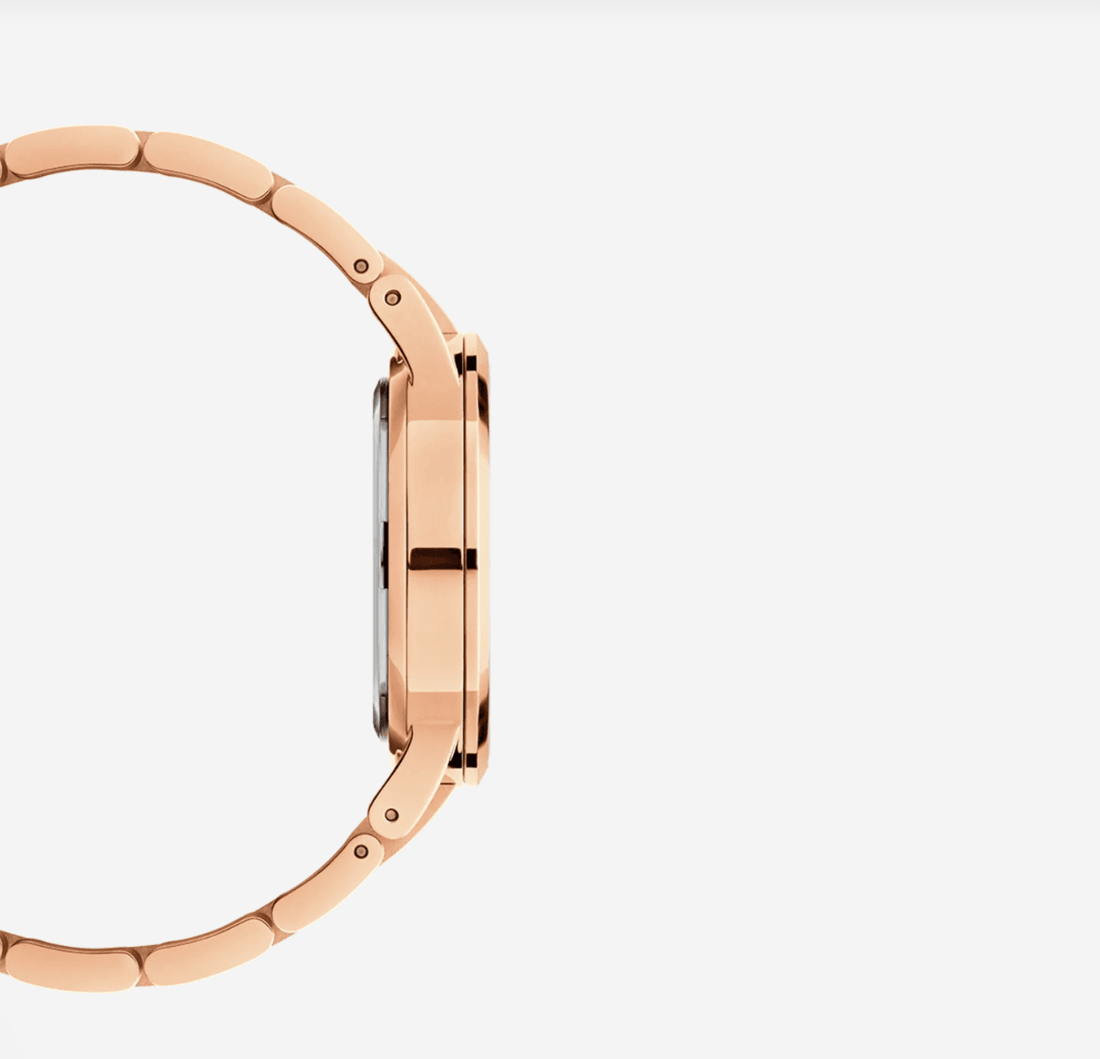 Montre Daniel Wellington Iconic Link 28mm Rose Gold – Cadran Blanc Bracelet Maillons Femme – Image 5