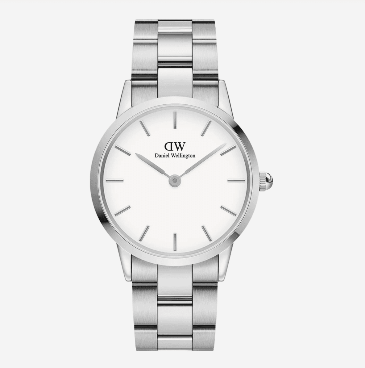 Montre Daniel Wellington Iconic Link 28mm Silver – Bracelet Maillons Acier Femme