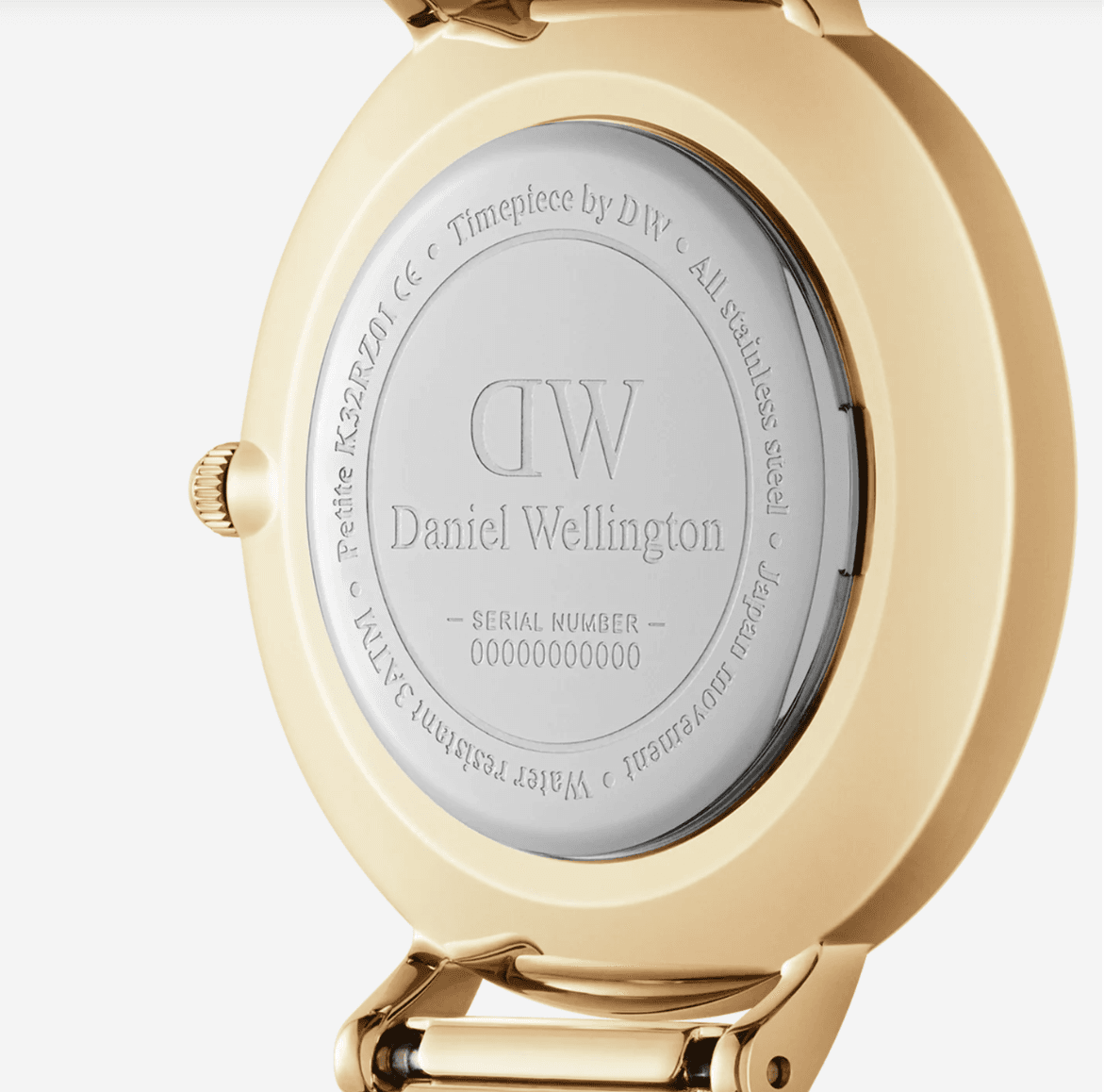 Montre Daniel Wellington Petite St Mawes 28mm Or Rose – Cuir Marron Blanc Femme – Image 3
