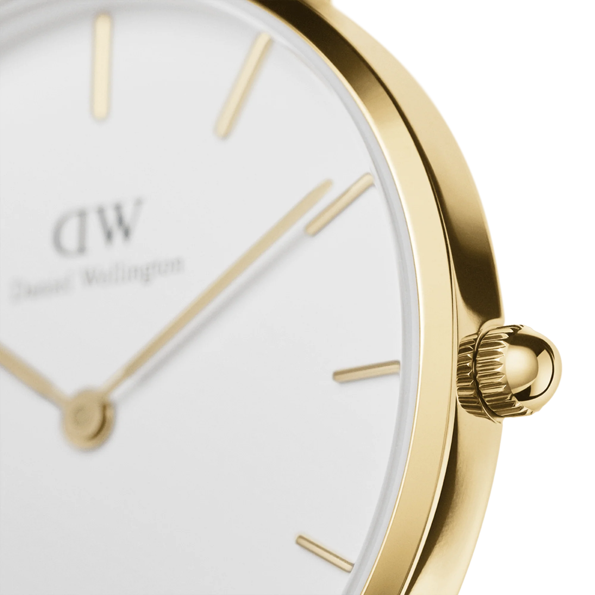 Montre Daniel Wellington Petite St Mawes 28mm Or Rose – Cuir Marron Blanc Femme – Image 5