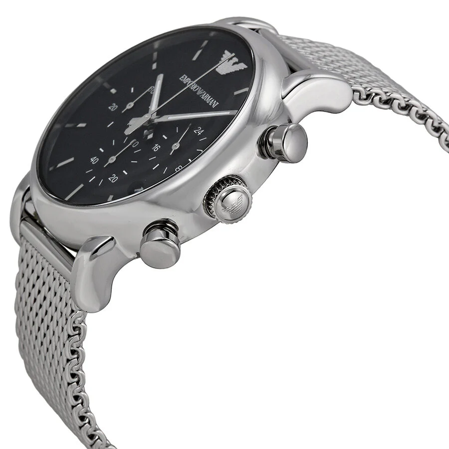 Montre Homme Emporio Armani Luigi AR1811 Chronographe Argenté 41mm - الصورة 2