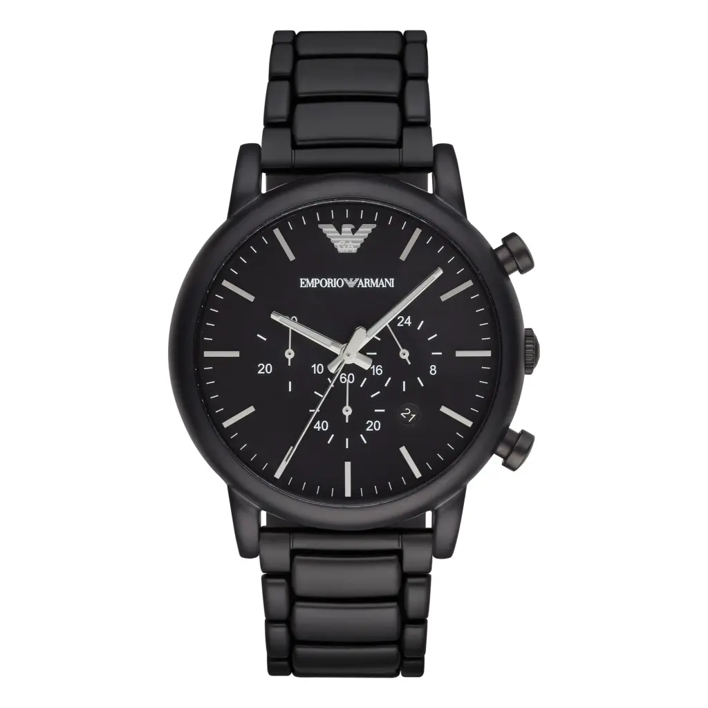 Montre Homme Emporio Armani AR1895 Luigi Chronographe Noir Intégral