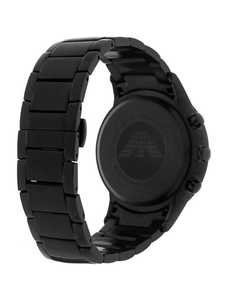 Montre Homme Emporio Armani Renato AR2453 Chronographe Noir Intégral - الصورة 3