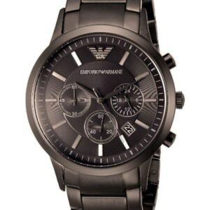 Montre Homme Emporio Armani Renato AR2454 Chronographe Gris Anthracite