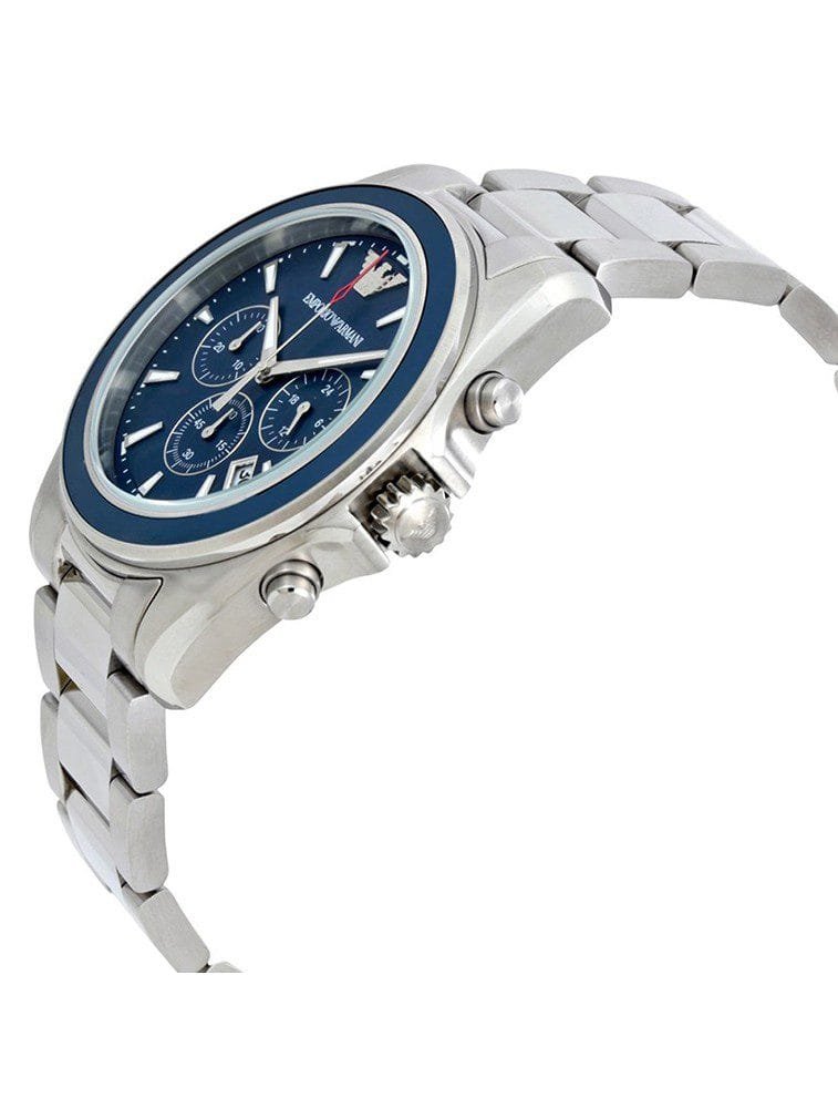 Montre Emporio Armani Sigma Blue Chronograph AR6091 Homme – Image 2