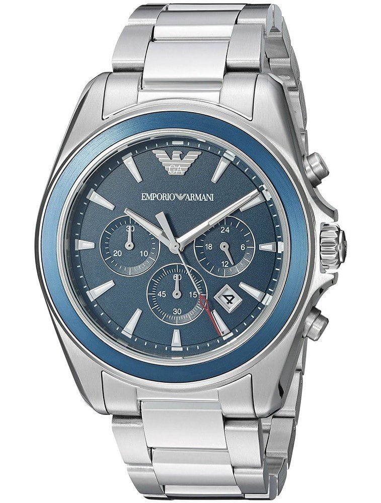 Montre Emporio Armani Sigma Blue Chronograph AR6091 Homme