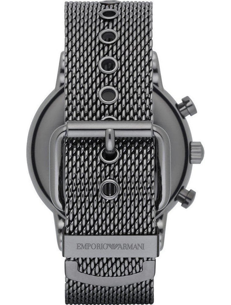 Montre Homme Emporio Armani Luigi AR1979 Chronographe Gris et Cadran Bleu - الصورة 2