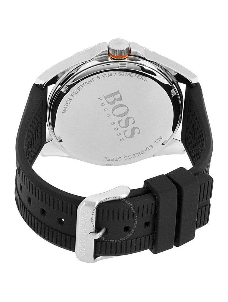 Montre Boss Orange Berlin 1513290 Homme Silicone Noir – Image 3