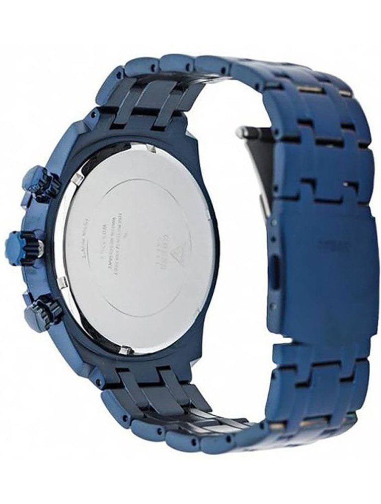 Montre Homme Guess Monterey W0522G3 Chronographe Bleu et Or Rose – Image 3