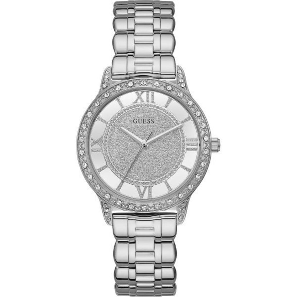 Montre Femme Guess Ethereal Cadran Pailleté 38mm (Argentée W1013L1 / Dorée W1013L2)