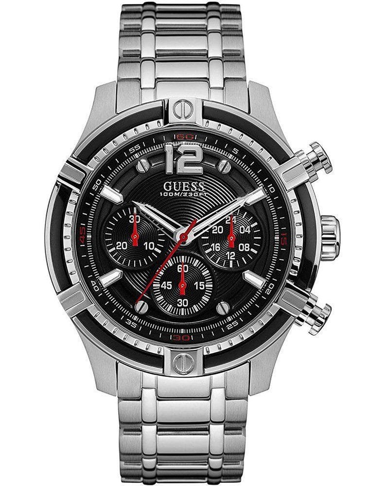 Montre Guess W0968G1 Homme – Élégance Noire Moderne