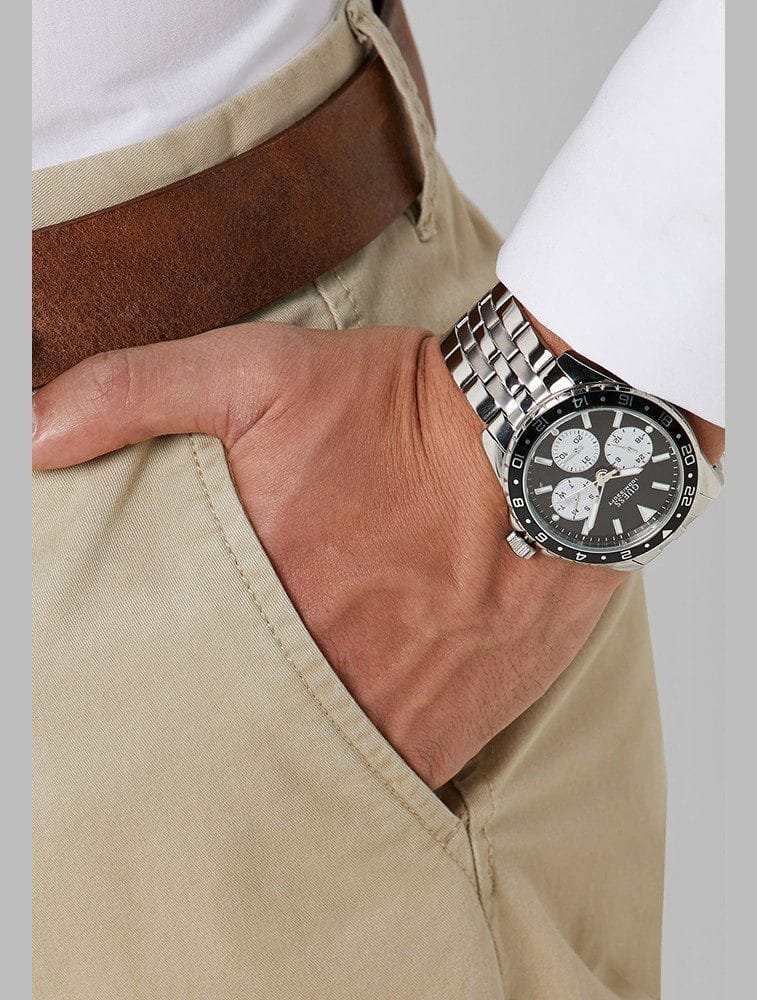 Montre Guess Odyssey W1107G1 Homme Acier Noir – Image 4
