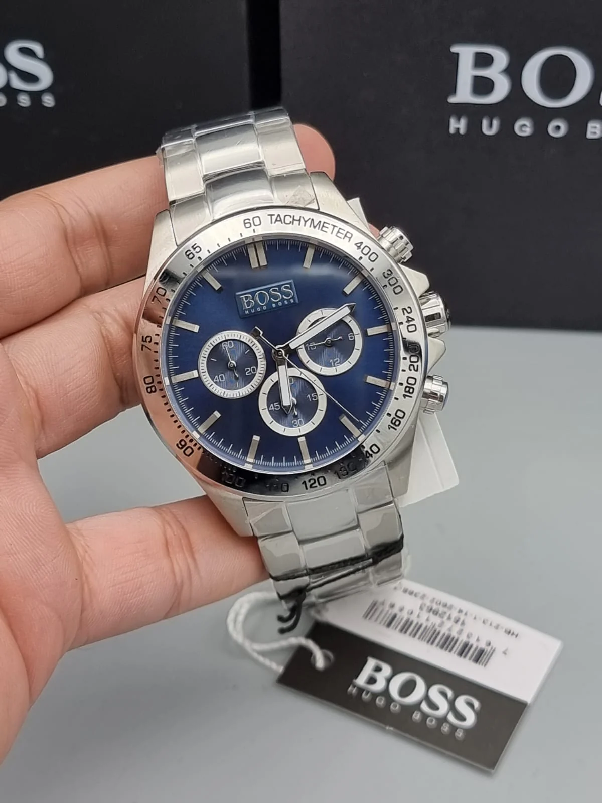 Montre Idée Cadeau Couple Saint Valentin Glamour : Duo Hugo Boss Ikon & Michael Kors Parker (Bleu & Acier) - الصورة 3