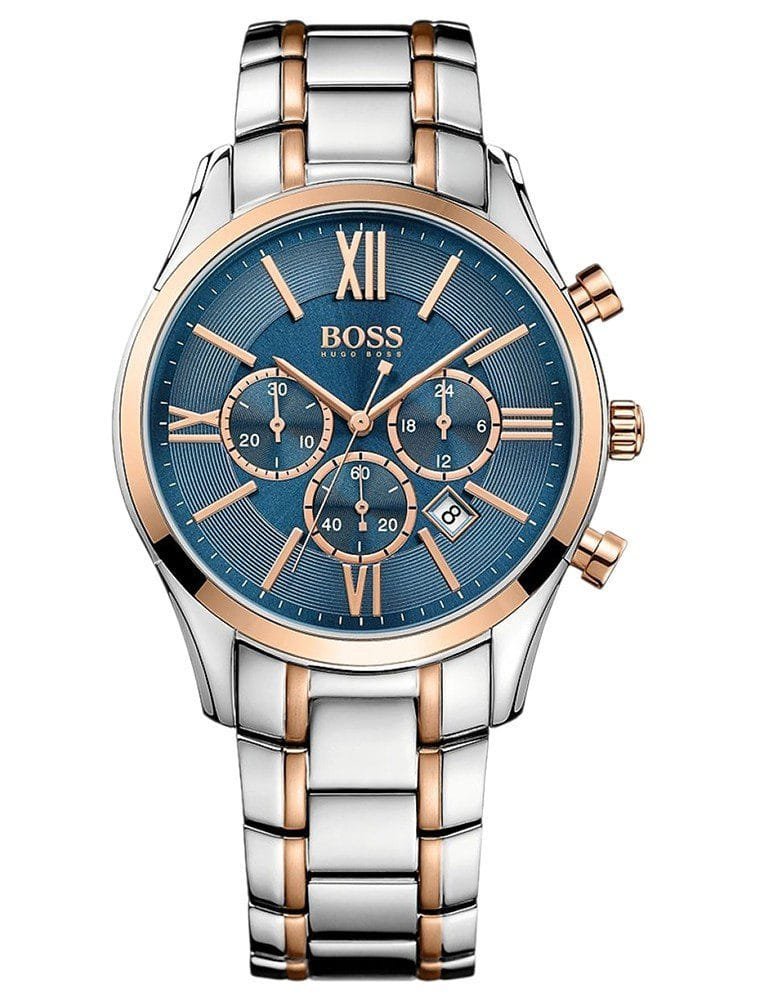 Montre Hugo Boss Ambassador 1513321 Chronographe Bicolore Homme