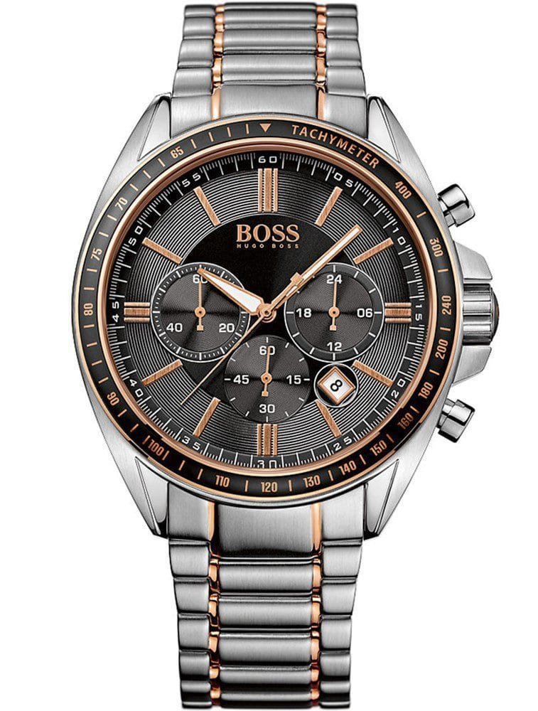 Montre Hugo Boss Grand Prix 1513094 Chronographe Bicolore Homme