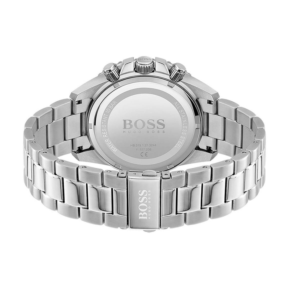 Montre Homme Hugo Boss Admiral 1513907 Chronographe Bleu et Argenté - الصورة 4