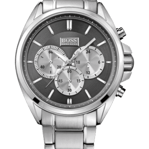 Montre Hugo Boss Trophy 1512883 Chronographe Panda Noir et Blanc Homme