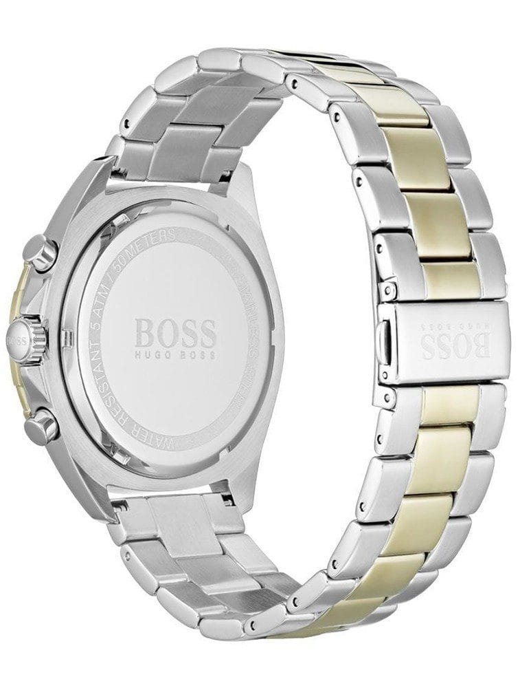 Montre Hugo Boss 1513667 Chronographe Homme Bicolore Bleu et Or – Image 2