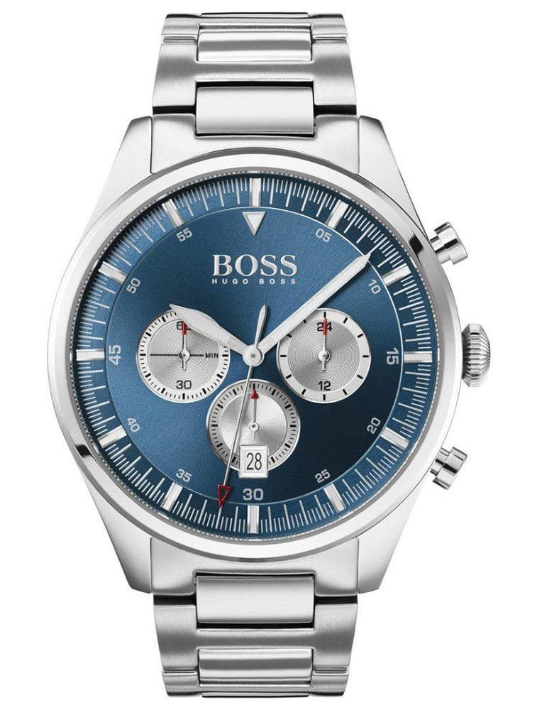 Montre Hugo Boss 1513713 Chronographe Homme Cadran Bleu