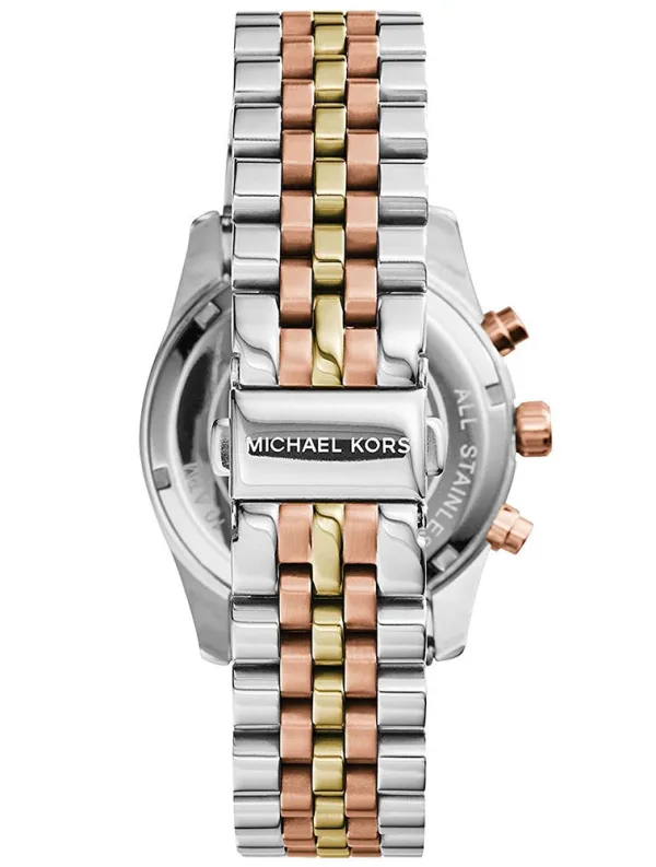 Montre Michael Kors Lexington MK5735 Chronographe Femme Bicolore – Image 2