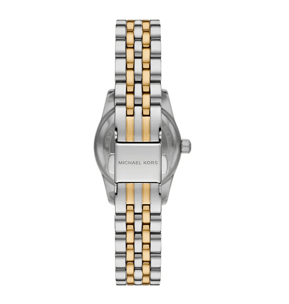 Montre Femme Michael Kors Petite Lexington MK4740 Bicolore (Argenté/Doré) 28mm – Image 2