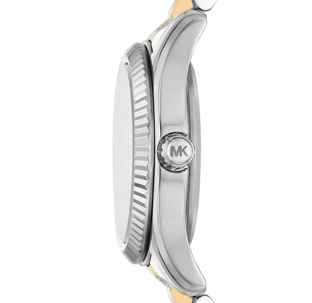 Montre Femme Michael Kors Petite Lexington MK4740 Bicolore (Argenté/Doré) 28mm – Image 4