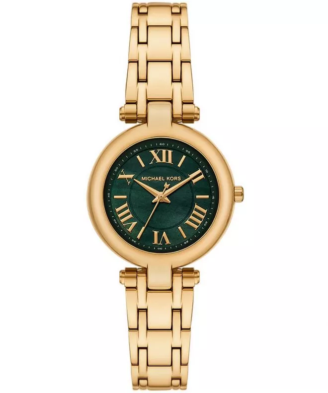 Montre Femme Michael Kors Laney MK4892 Dorée et Cadran Vert 30mm