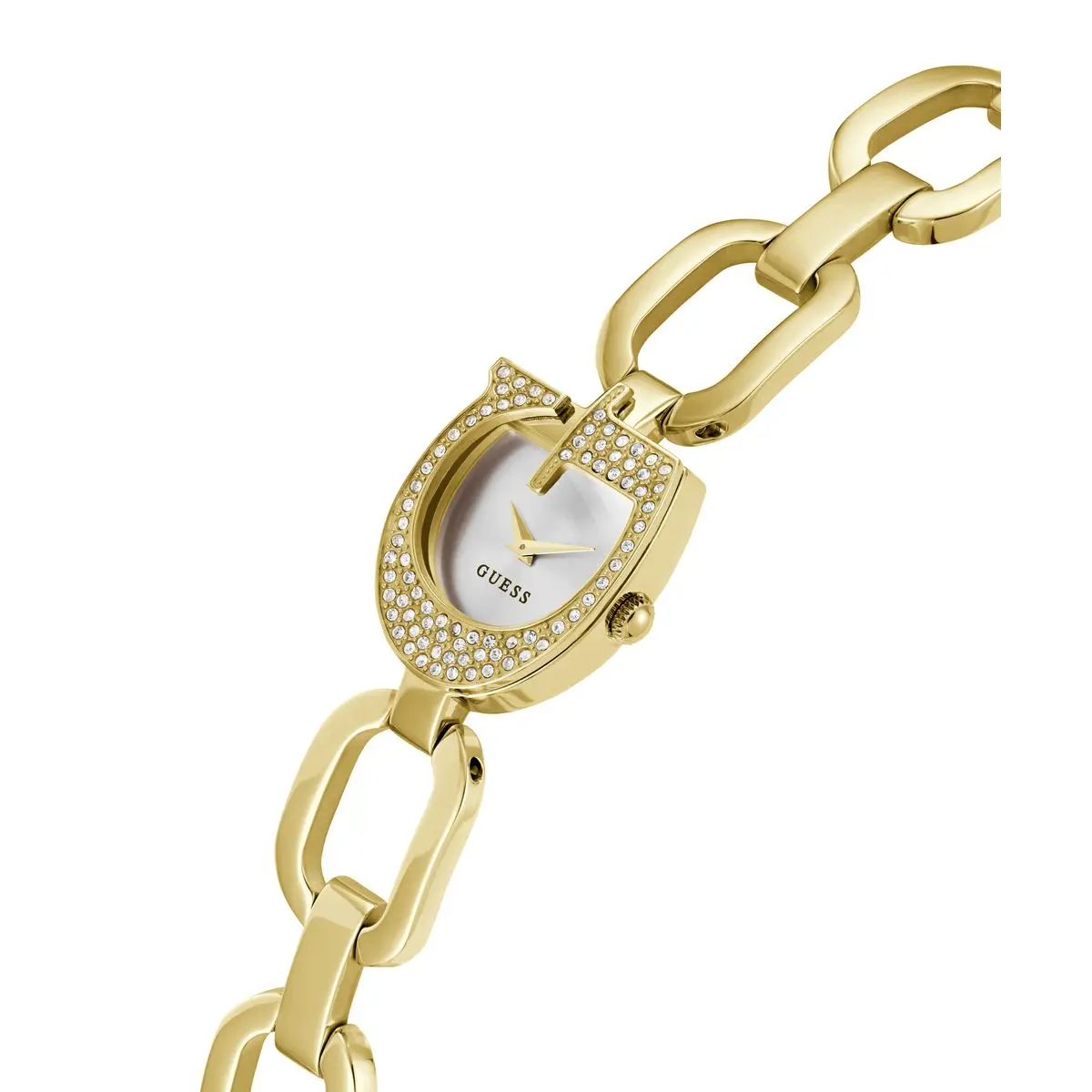 Montre Femme Guess GW0683L2 : L'Éclat Doré du Boîtier en "G" - الصورة 5