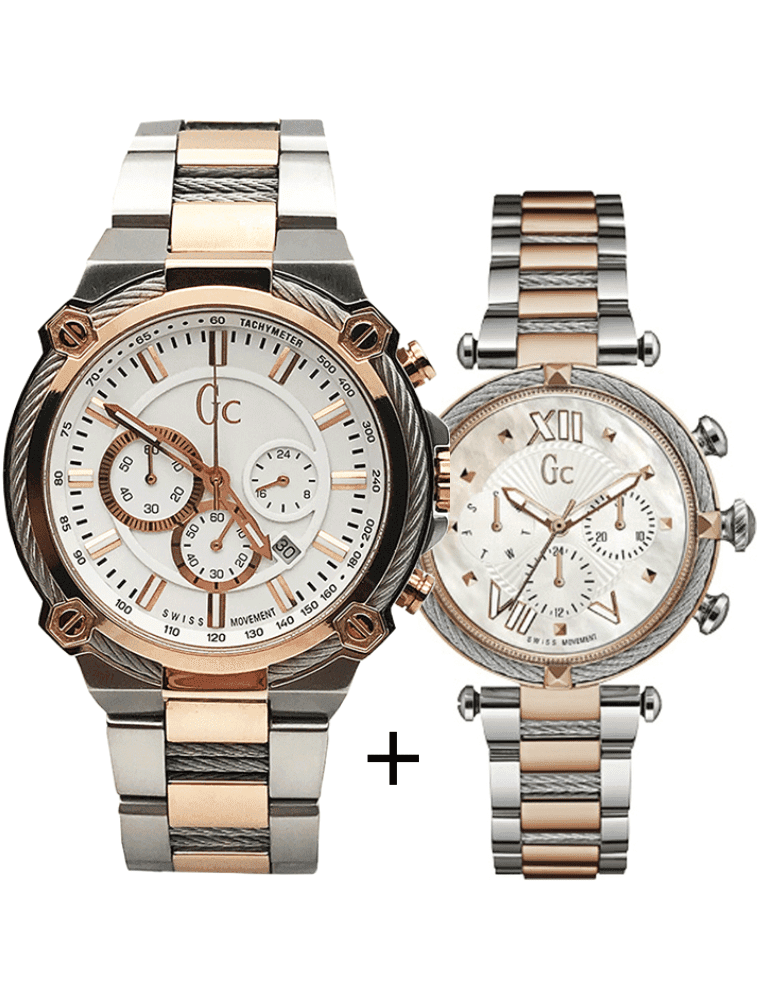 Montre Pack 2 montres Gc Guess Collection Y24002G2MF+Y16002L1